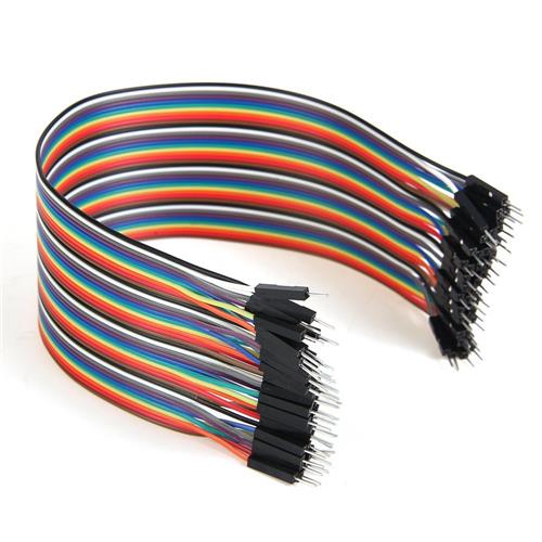 Męskiej Dupont linii 40 Pin 20cm