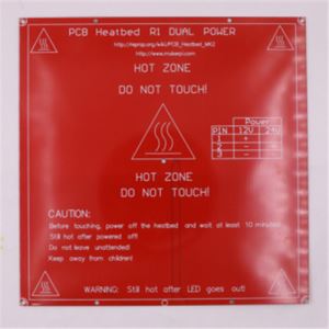 Ciepła łóżko MK2B R1 czerwony